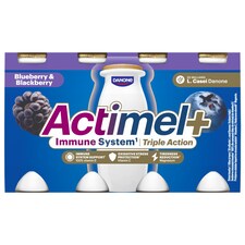 ACTIMEL Triple Action Borůvka - Ostružina 8x100g
