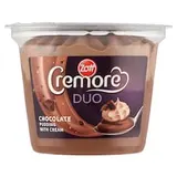 Zott Cremore Duo mléčný čokoládový dezert s kakaovou šlehačkou 190g