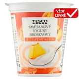 Smetanový jogurt broskvový 150g
