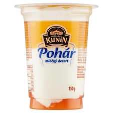 Mlékárna Kunín Pohár mléčný dezert meruňka 150g