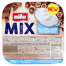 Müller Mix Slazený ochucený jogurt 130g
