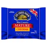 Lye Cross Farm English Mature Coloured cheddar 200g