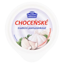 Choceňská Mlékárna Choceňské tradiční pomazánkové s česnekem a bylinkami 150g