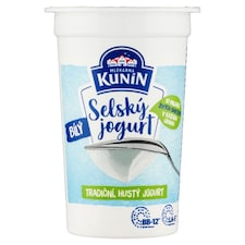 Mlékárna Kunín Selský jogurt bílý 200g