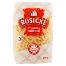 Rosické Těstoviny kolínka střední 500g
