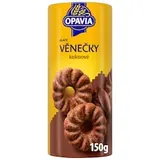 Opavia Věnečky kakaové Sušenky Balení 150 g