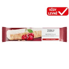 Müsli tyčinka s ovocnými kousky s višňovou příchutí v jogurtové polevě 35g