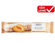 Müsli tyčinka se sušenými meruňkami v jogurtové polevě 35g