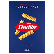 Barilla Fusilli semolinové těstoviny sušené 500g