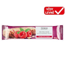 Müsli tyčinka s malinami 30g