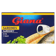Giana Sardinky v rostlinném oleji 125g
