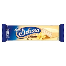 ORION Delissa oplatka s vanilkovou náplní máčená v bílé polevě 30g