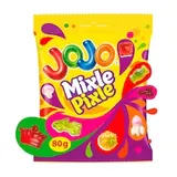 JOJO Mixle Pixle želé bonbóny s ovocnými příchutěmi 80g