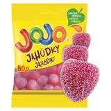 JOJO Jahůdky želé bonbóny s jahodovou příchutí 80g