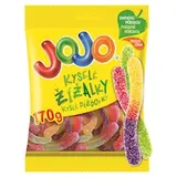 JOJO Kyselé žížalky želé bonbóny s ovocnými příchutěmi 170g