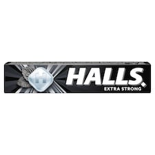 Halls Extra strong bonbóny mentol a eukalyptus 33.5 g