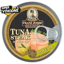 Franz Josef Kaiser Exclusive Tuňák steak v olivovém oleji 150g