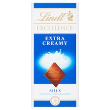 Lindt Excellence Extra jemná mléčná čokoláda 100g