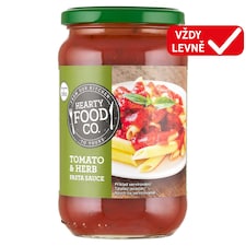 Hearty Food Co. Rajčatová omáčka s bylinkami 440g