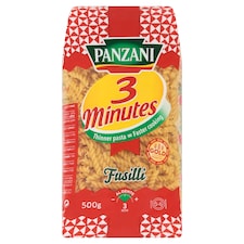 Panzani 3 Minutes Fusilli 500g