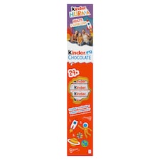 Kinder Chocolate Tyčinky z mléčné čokolády s mléčnou náplní 24 ks 300g