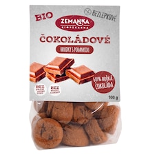 Bezlepkové pohankové bio hrudky s čokoládou