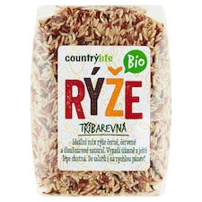 Country Life Bio rýže tříbarevná 500g