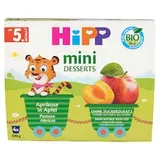 HiPP Bio jablka s meruňkami 4 x 100g (400g)
