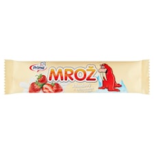 Prima Mrož Jahodový s tvarohem v bílé polevě 45ml