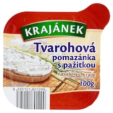 Krajánek Tvarohová pomazánka s pažitkou 100g