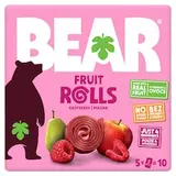 BEAR Fruit Rolls malina ovocné rolované plátky 5 x 20g