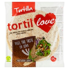 Tortilla pšenično-žitné vícezrnné placky 4 x 60g (240g)