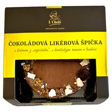 L'Chefs Čokoládová likérová špička s krémem z vaječňáku, s karibským rumem a tonkou 600g