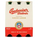 Budweiser Budvar Original pivo ležák světlé 6 x 0,33l (1,98l)