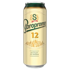 Staropramen 12 pivo ležák světlý 0,5l