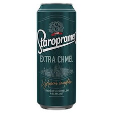 Staropramen Extra chmel pivo ležák světlý 0,5l