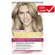 L'Oréal Paris Excellence 8 .1 Blond Světlá Popelavá, 72 ml + 48 ml + 12 ml + 60 ml