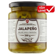 Hoffmann Jalapeño pálivé chilli papričky 260g