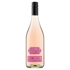 Bella Cucina Demi-sec perlivé víno růžové polosuché 750ml