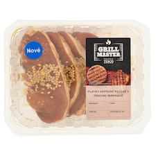 Grill Master Plátky vepřové pečeně v teriyaki marinádě 0,500kg