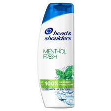 Head & Shoulders Menthol Fresh Šampon proti Lupům 400 ml Každodenní Použití. Pocit Čistoty