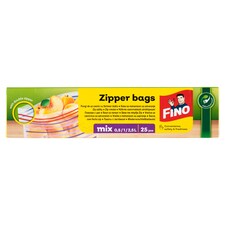 Fino Zip sáčky mix 0,5/1/2,5l 25 ks
