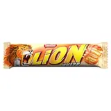 LION WHITE tyčinka s karamelovou náplní a křupinkami 42g