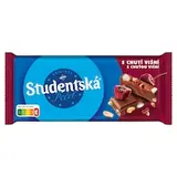 ORION Studentská pečeť Mléčná čokoláda s arašídy, želé a kousky s chutí višní 170g