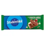 ORION Studentská pečeť Mléčná čokoláda s kousky lískových oříšků, s rozinkami a želé 90g