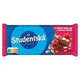 ORION Studentská pečeť Mléčná čokoláda s arašídy, želé a kousky s chutí malin 170g