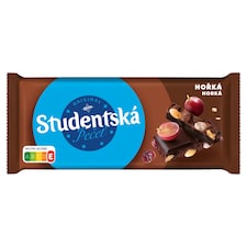 ORION Studentská pečeť Hořká čokoláda s arašídy, rozinkami a želé 170g