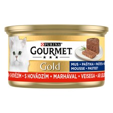 GOURMET Gold paštika s hovězím 85g