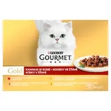 GOURMET Gold Multipack kousky ve šťávě 12 x 85g