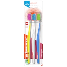 elmex® Ultra Soft zubní kartáček měkký multipack 3ks